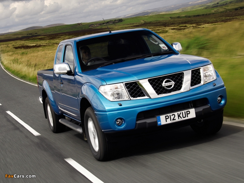 Nissan Navara King Cab UK-spec (D40) 2005–10 wallpapers (800 x 600)