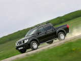 Nissan Navara Double Cab UK-spec (D40) 2005–10 wallpapers