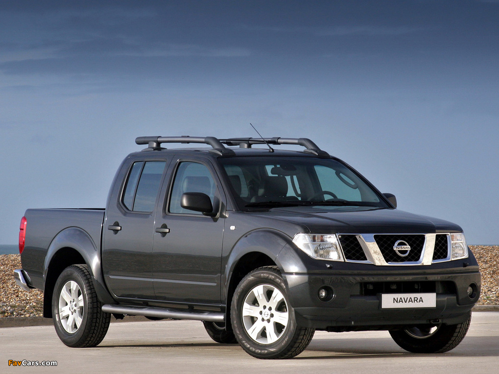 Nissan Navara Double Cab (D40) 2005–10 wallpapers (1024 x 768)