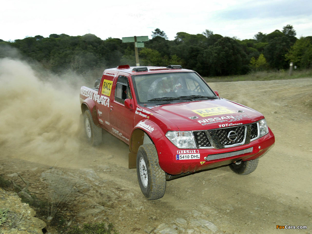 Nissan Navara Rally Car (D40) 2006–10 wallpapers (1024 x 768)