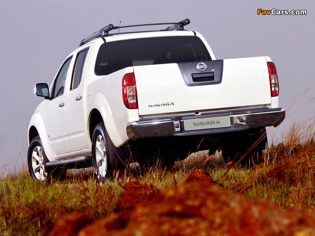 Nissan Navara Double Cab ZA-spec (D40) 2010 wallpapers (640 x 480)