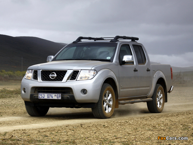 Nissan Navara Double Cab ZA-spec (D40) 2010 wallpapers (640 x 480)