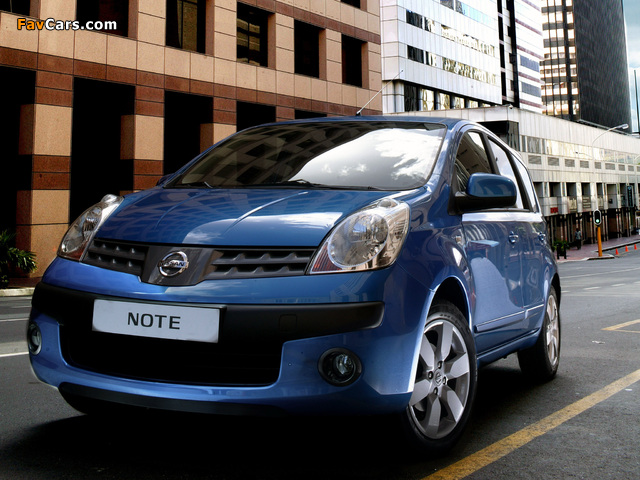 Images of Nissan Note (E11) 2005–09 (640 x 480)
