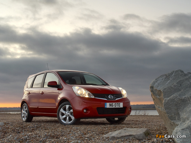 Images of Nissan Note UK-spec (E11) 2009–13 (640 x 480)