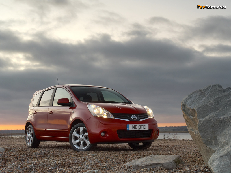 Images of Nissan Note UK-spec (E11) 2009–13 (800 x 600)