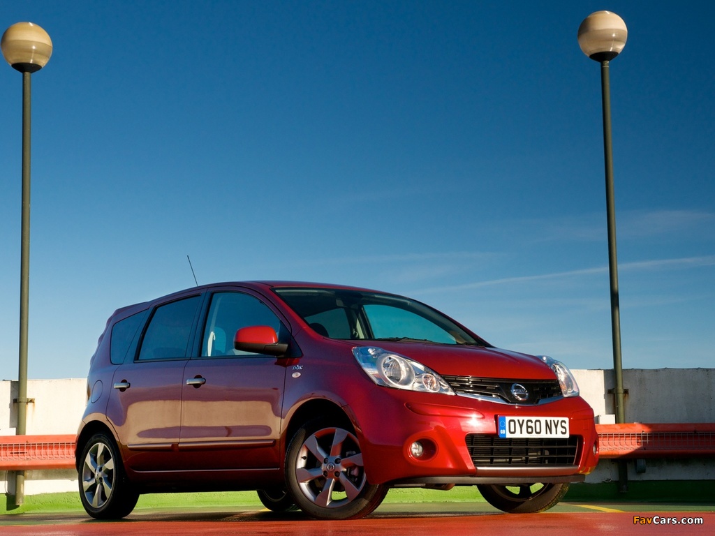 Images of Nissan Note UK-spec (E11) 2009–13 (1024 x 768)