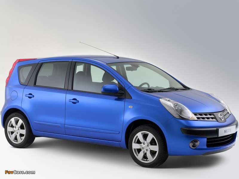 Nissan Note (E11) 2005–09 images (800 x 600)