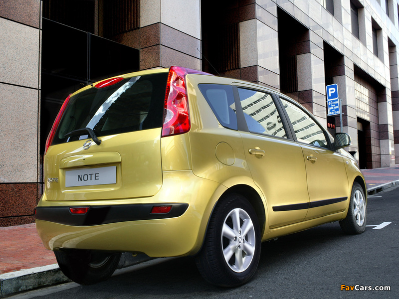 Nissan Note (E11) 2005–09 wallpapers (800 x 600)