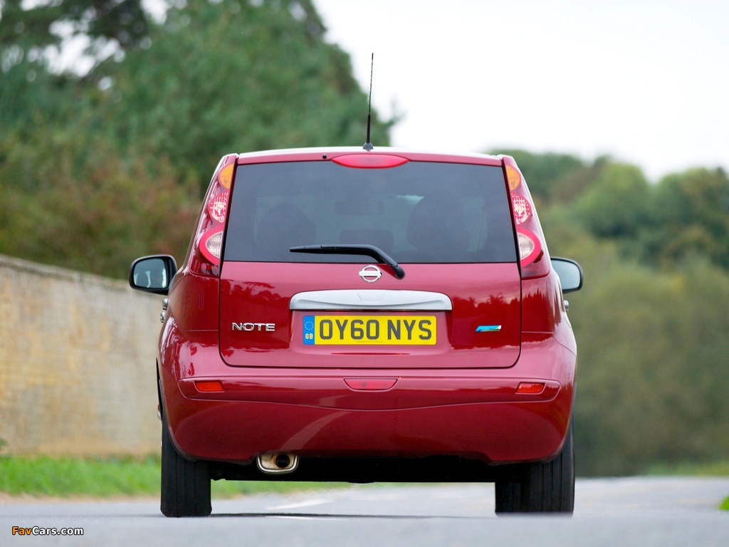 Nissan Note UK-spec (E11) 2009–13 images (1024 x 768)