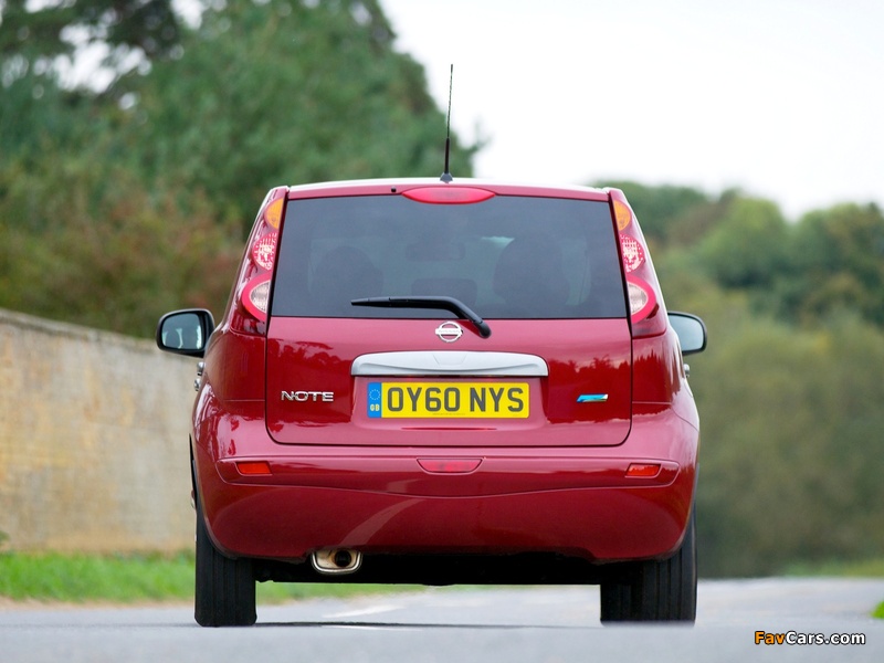 Nissan Note UK-spec (E11) 2009–13 images (800 x 600)