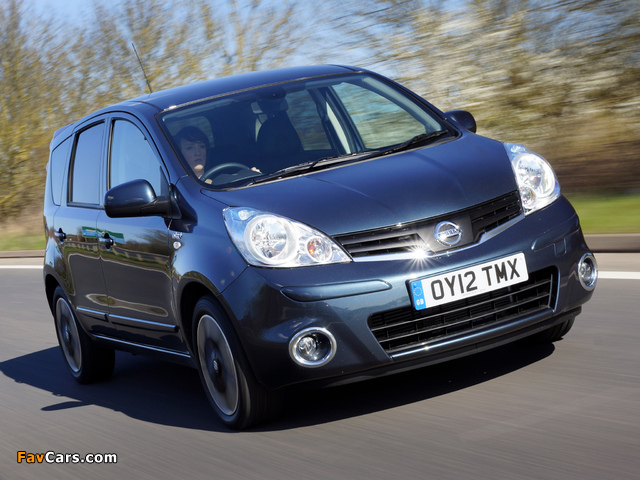 Nissan Note UK-spec (E11) 2009–13 photos (640 x 480)