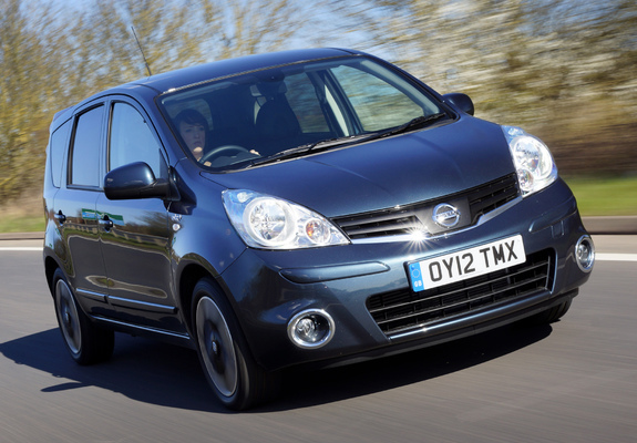 Nissan Note UK-spec (E11) 2009–13 photos