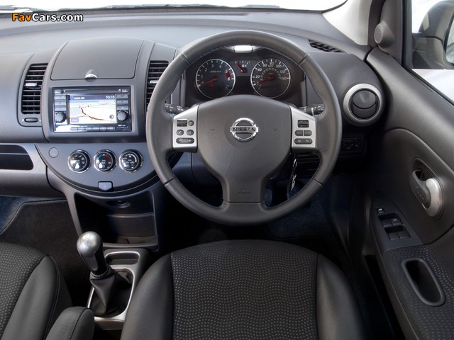 Nissan Note UK-spec (E11) 2009–13 photos (640 x 480)