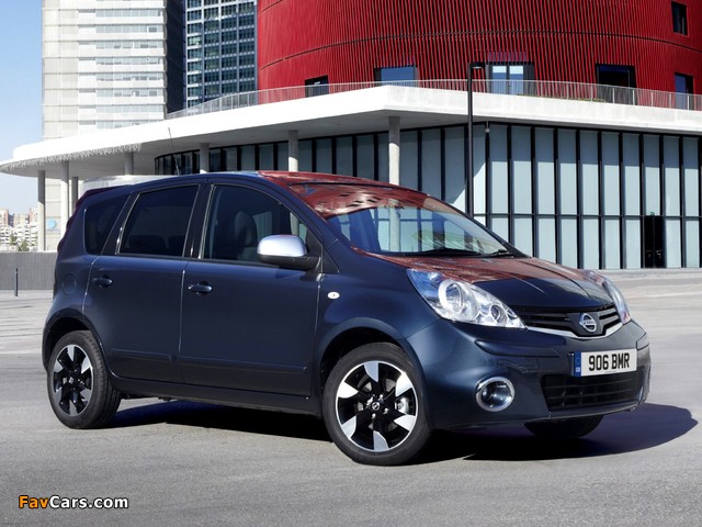 Nissan Note UK-spec (E11) 2009–13 photos (640 x 480)