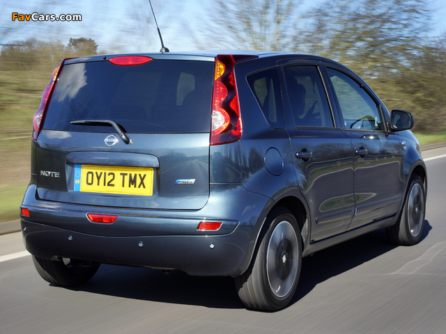 Nissan Note UK-spec (E11) 2009–13 wallpapers (640 x 480)