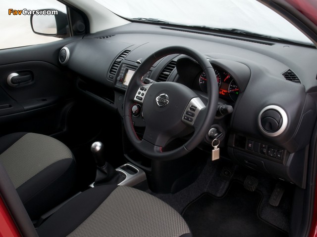 Nissan Note UK-spec (E11) 2009–13 wallpapers (640 x 480)
