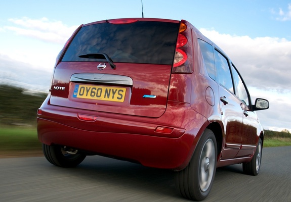 Nissan Note UK-spec (E11) 2009–13 wallpapers