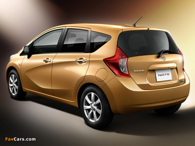 Nissan Note JP-spec (E12) 2012 wallpapers (640 x 480)