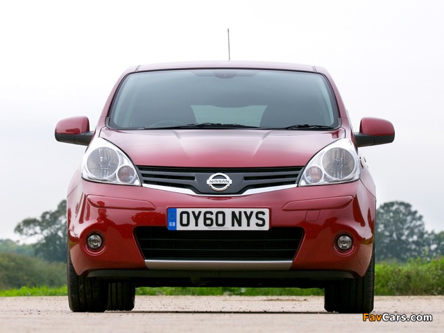 Pictures of Nissan Note UK-spec (E11) 2009–13 (640 x 480)