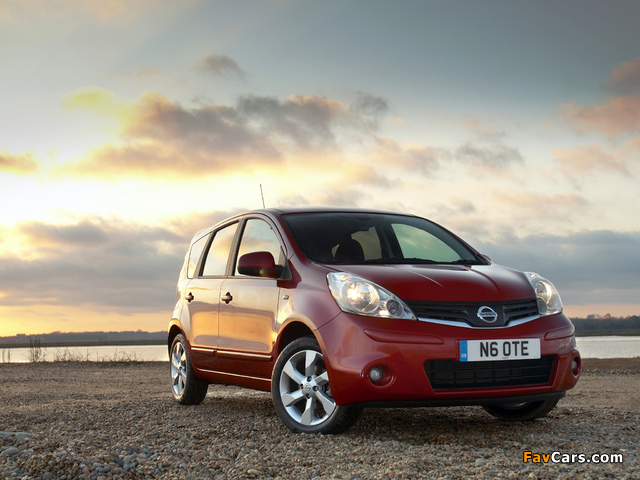 Pictures of Nissan Note UK-spec (E11) 2009–13 (640 x 480)