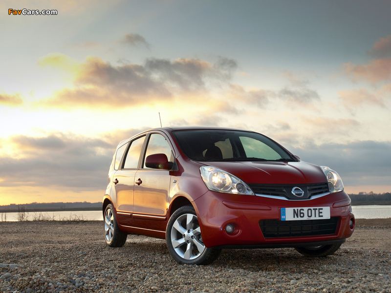 Pictures of Nissan Note UK-spec (E11) 2009–13 (800 x 600)