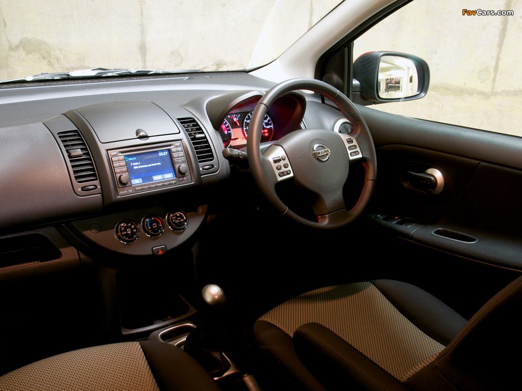 Pictures of Nissan Note UK-spec (E11) 2009–13 (1024 x 768)