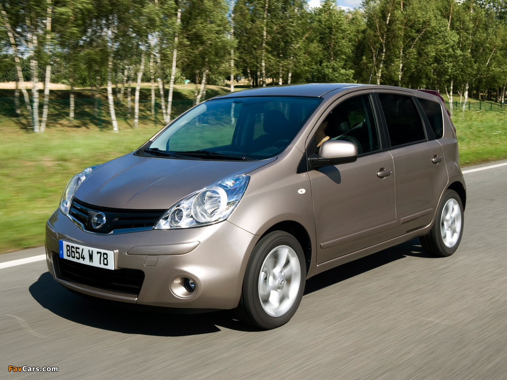 Pictures of Nissan Note (E11) 2009–13 (1024 x 768)