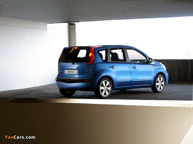 Nissan Note (E11) 2005–09 wallpapers (640 x 480)