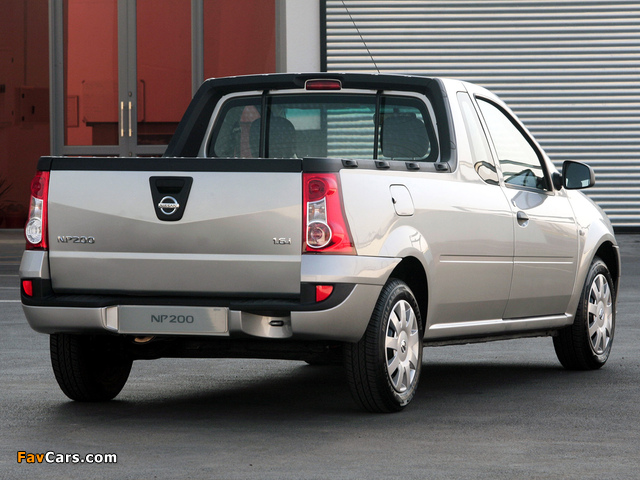 Nissan NP200 2008–09 wallpapers (640 x 480)