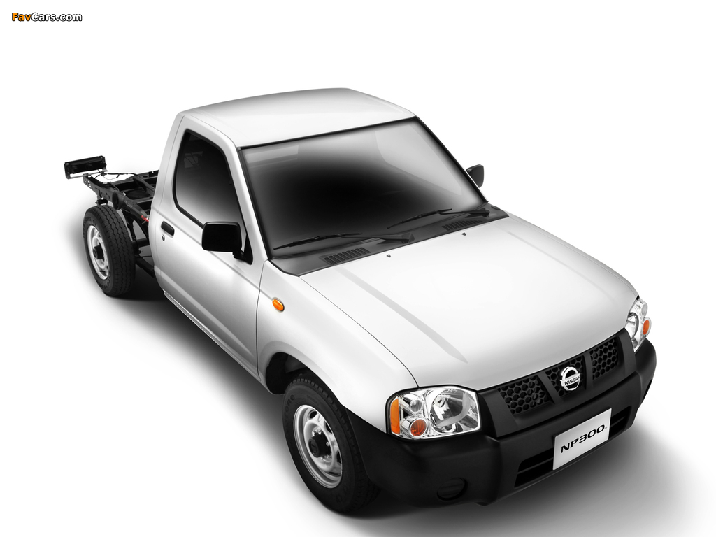 Nissan NP300 Chassis Cab 2008 wallpapers (1024 x 768)