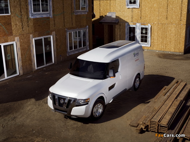 Nissan NV2500 Concept 2008 wallpapers (640 x 480)