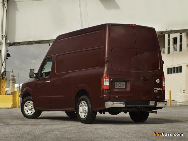 Nissan NV2500 HD High Roof 2010 pictures (640 x 480)