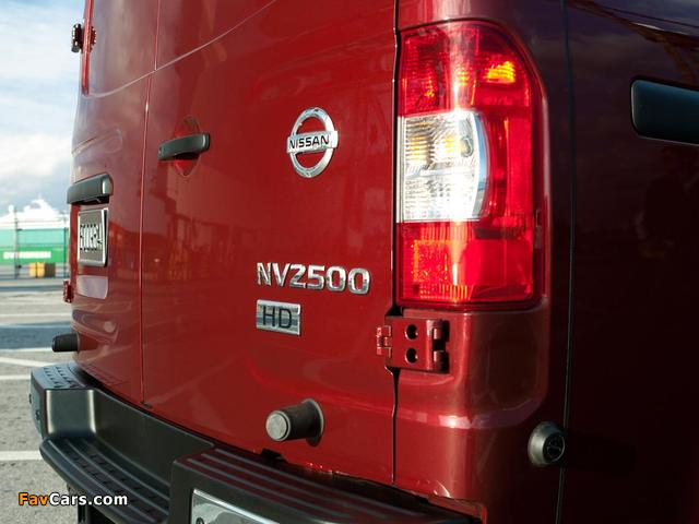 Pictures of Nissan NV2500 HD High Roof 2010 (640 x 480)