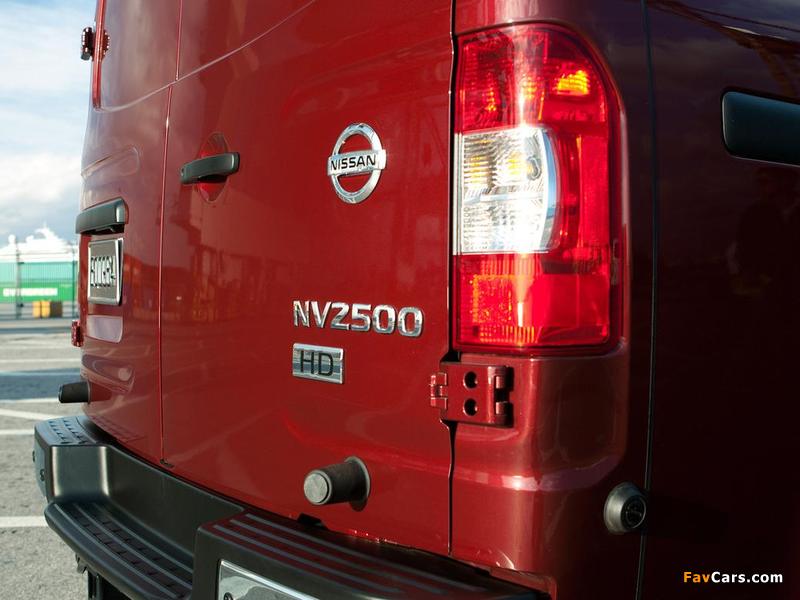 Pictures of Nissan NV2500 HD High Roof 2010 (800 x 600)