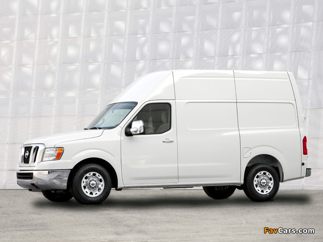 Pictures of Nissan NV2500 HD High Roof 2010 (640 x 480)