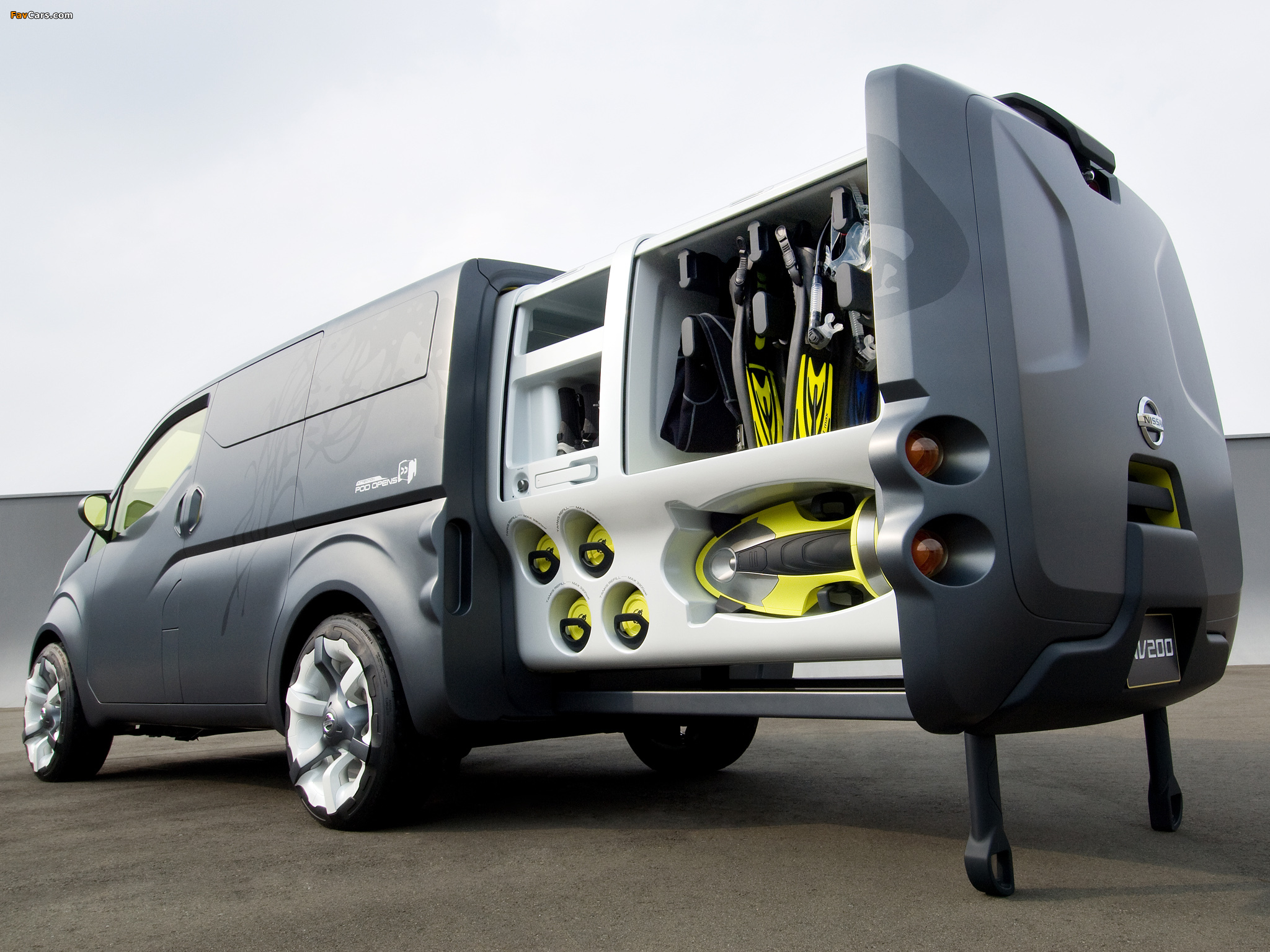 Images of Nissan NV200 Concept 2007 (2048 x 1536)