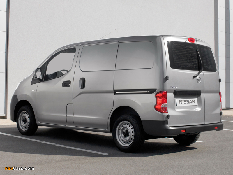 Images of Nissan NV200 Van 2009 (800 x 600)