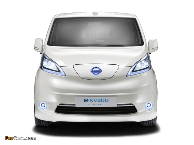 Images of Nissan e-NV200 Van Concept 2012 (640 x 480)