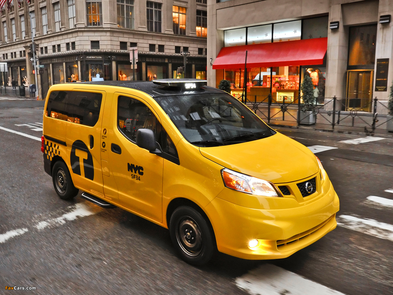 Images of Nissan NV200 Taxi US-spec 2013 (1280 x 960)