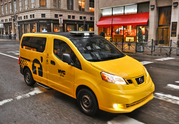 Images of Nissan NV200 Taxi US-spec 2013
