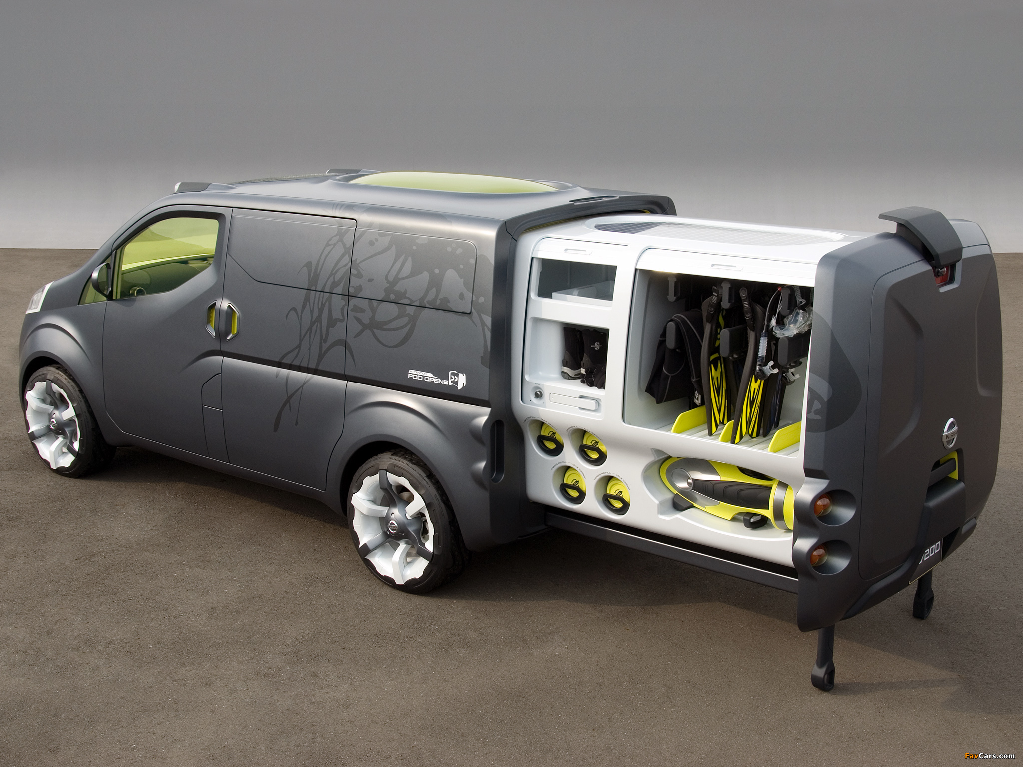 Nissan NV200 Concept 2007 wallpapers (2048 x 1536)