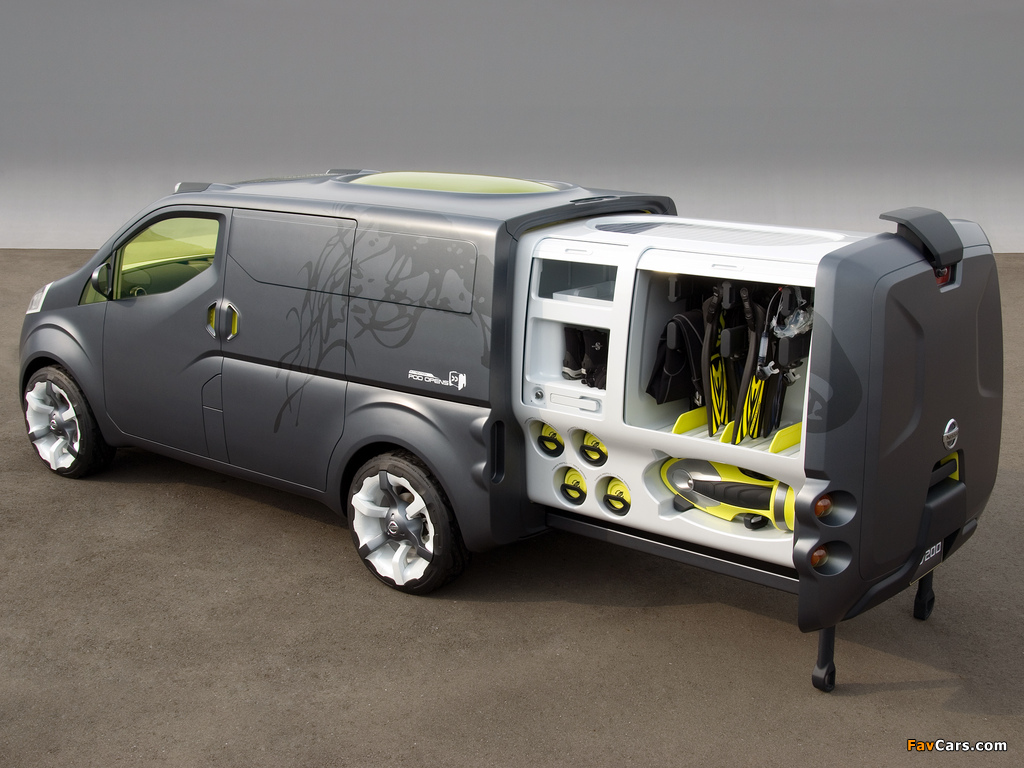 Nissan NV200 Concept 2007 wallpapers (1024 x 768)