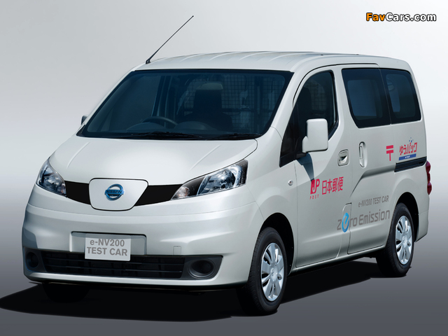 Nissan e-NV200 Test Car 2011 images (640 x 480)