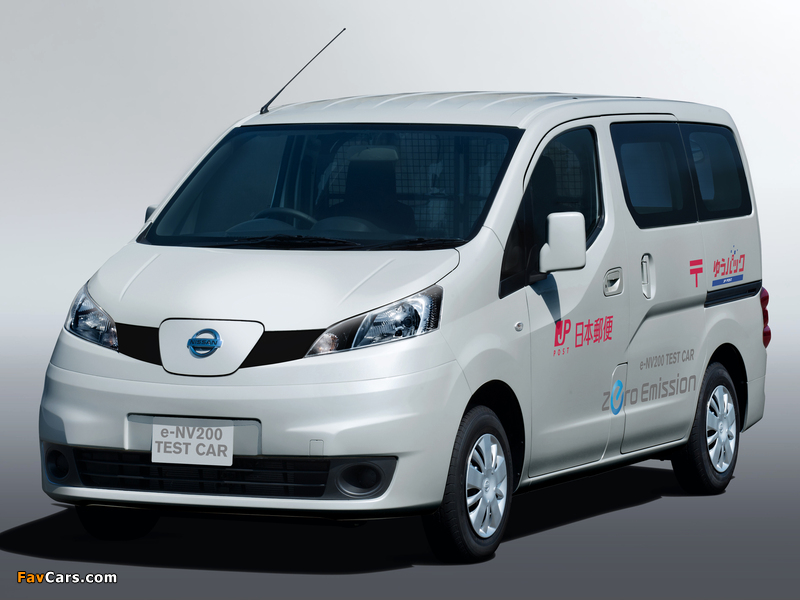 Nissan e-NV200 Test Car 2011 images (800 x 600)
