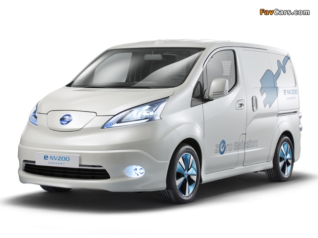 Nissan e-NV200 Van Concept 2012 images (640 x 480)