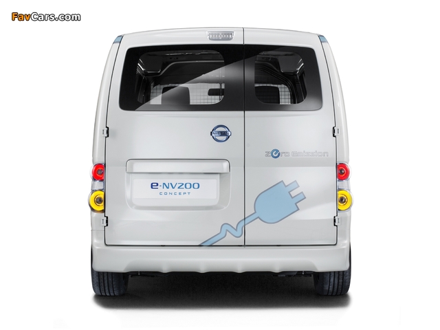 Nissan e-NV200 Van Concept 2012 pictures (640 x 480)