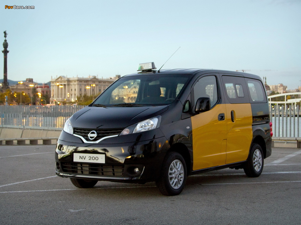 Nissan NV200 Taxi EU-spec 2012 wallpapers (1024 x 768)