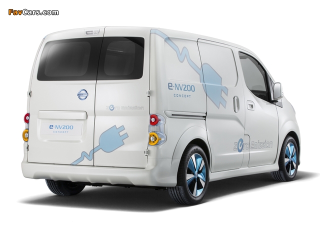 Nissan e-NV200 Van Concept 2012 wallpapers (640 x 480)