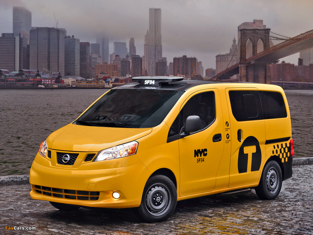Nissan NV200 Taxi US-spec 2013 photos (1024 x 768)