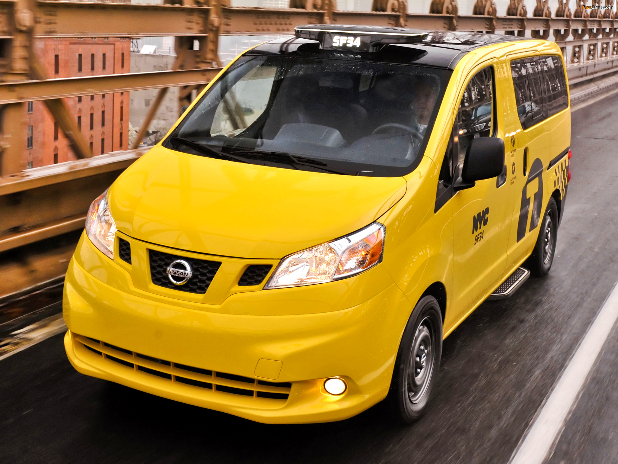 Nissan NV200 Taxi US-spec 2013 pictures (2048 x 1536)